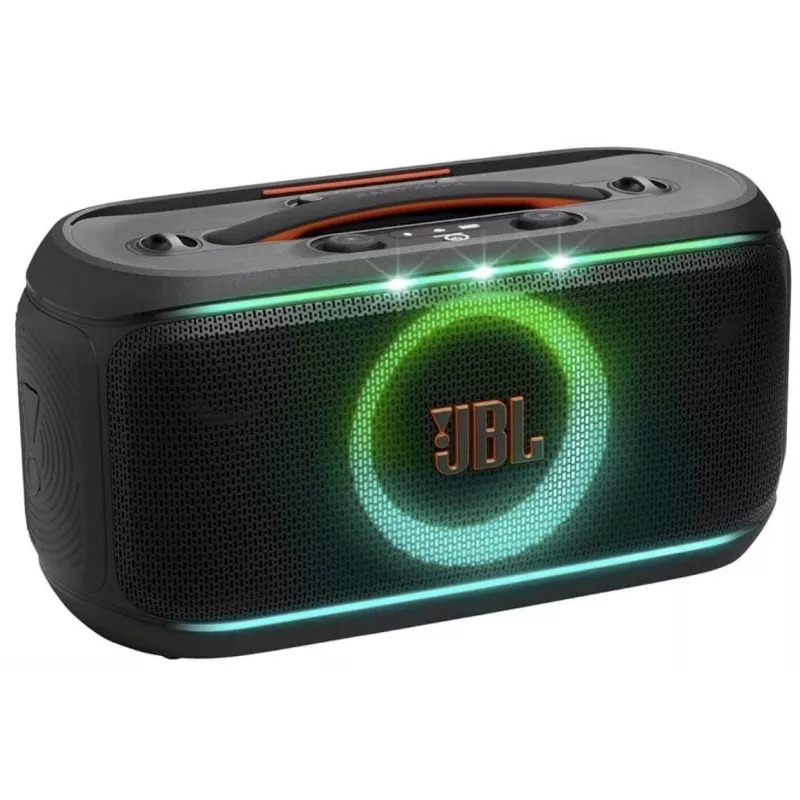 JBL Partybox On-The-Go 2 Głośnik Bluetooth – Czarny, 100W RMS, IPX4, TWS