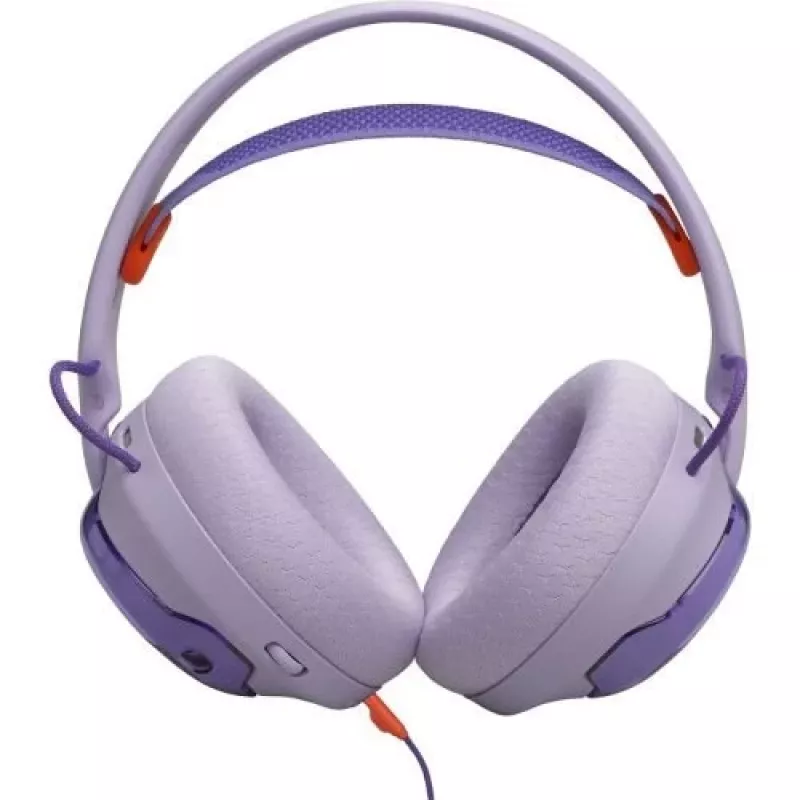 JBL Quantum 250 Przewodowy Zestaw Słuchawkowy do Gier z Mikrofonem, Fioletowy
