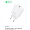 Jellico AK-165 USB 22.5W QC 3.0 Smart Fast Charger 1x USB (5-12V) Biały