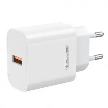 Jellico AK-165 USB 22.5W QC 3.0 Smart Fast Charger 1x USB (5-12V) Biały