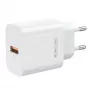 Jellico AK-165 USB 22.5W QC 3.0 Smart Fast Charger 1x USB (5-12V) Biały