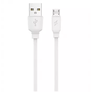 Jellico B15 Durable-Soft Universal USB-C do USB Data i Szybka Ładowarka 3.1A Kabel 1m Biały