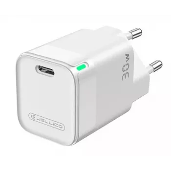 Jellico C43 Mini PD 30W QC 3.0 Smart Adaptive Fast Charger z 1x USB-C (5-20V) Biały