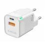 Jellico C44 Mini PD 30W QC 3.0 Smart Adaptive Fast Charger z 1x USB-C (5-20V) / USB 3A Biały