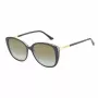 JIMMY CHOO ALY-F-S-AE2 Okulary przeciwsłoneczne damskie Cat Eye Złoto Brązowy Gradient 54/18/145 mm