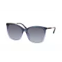 Okulary przeciwsłoneczne damskie JIMMY CHOO NEREA-G-S-JQ4 - czarna oprawka, szare szkła - 57/17/145 mm