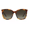 JIMMY CHOO NEREA Okulary przeciwsłoneczne NEREAGS05LHA Damskie Kocie oko Acetat Czarny Szary 55/20/144 mm