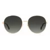 Okulary przeciwsłoneczne JIMMY CHOO BIRDIESPEFIB dla kobiet - Oversize kwadratowa oprawka kocie oko z acetatu - 60/18/145 mm - Ochrona UV400
