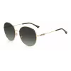 Okulary przeciwsłoneczne JIMMY CHOO BIRDIESPEFIB dla kobiet - Oversize kwadratowa oprawka kocie oko z acetatu - 60/18/145 mm - Ochrona UV400