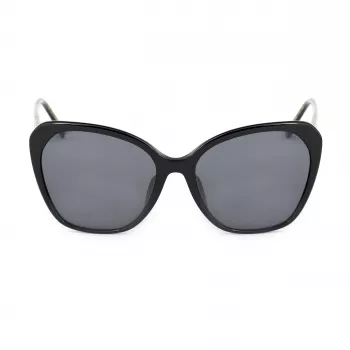 Okulary przeciwsłoneczne JIMMY CHOO damskie ELE-F-S-807 - oprawka acetatowa, soczewki poliwęglanowe, ochrona UV400, szerokość soczewki 56 mm