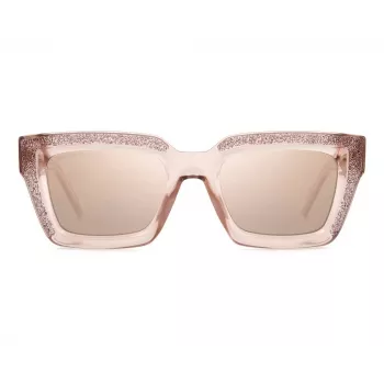 Okulary przeciwsłoneczne JIMMY CHOO Damskie MEGS-S-FWM2S Kocie Oko Havana Brązowy Gradient 51mm