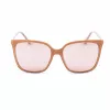 Okulary przeciwsłoneczne Jimmy Choo Scilla F/S WM2S dla kobiet - czarna oprawka z acetatu w kształcie motyla/kociego oka z szarymi gradientowymi soczewkami - 52/15/140 mm