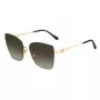JIMMY CHOO VELLA-S-06J Okulary przeciwsłoneczne Cat Eye dla kobiet, Havana/Brązowy Gradient 59mm