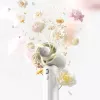 JISULIFE Handheld Fan Pro1 Mini 4250 mAh USB-C Portable Fan - Biały