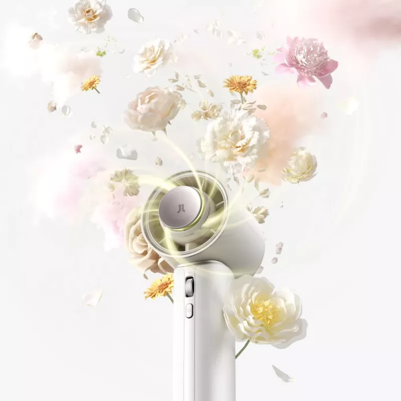 JISULIFE Handheld Fan Pro1 Mini 4250 mAh USB-C Portable Fan - Biały