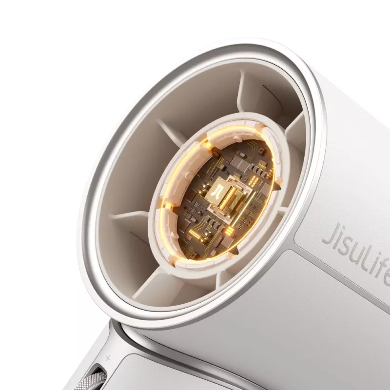 JISULIFE Handheld Fan Pro1 Mini 4250 mAh USB-C Portable Fan - Biały