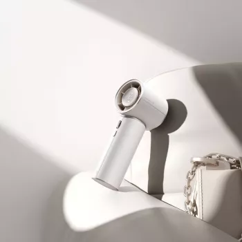 JISULIFE Handheld Fan Pro1 Mini 4250 mAh USB-C Portable Fan - Biały