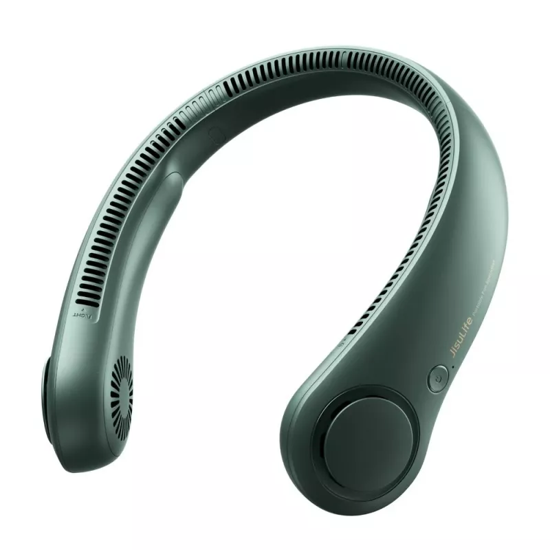 JISULIFE Neck Fan 3 Ciemna Zieleń