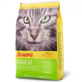 JOSERA SensiCat Sucha karma dla kotów o wrażliwym układzie pokarmowym, drób, 400g