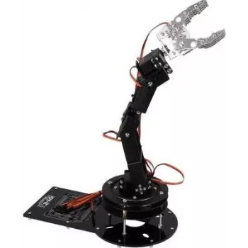 JOY-IT Robot02 5-osiowy zestaw ramienia robota z Arduino Nano i sterowaniem joystickiem