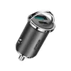 JOYROOM 45W USB Car Charger z USB-C i USB-A, Power Delivery, Quick Charge 3.0, AFC, SCP, Szary (C-A35)