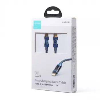 Joyroom A10 Series USB-C do Lightning Szybki Kabel Ładujący PD 20W, 2m, Niebieski (S-CL020A20)