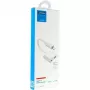 Joyroom Adapter Lightning do Lightning/3.5mm Mini Jack, 0,12m, Biały (S-Y104)