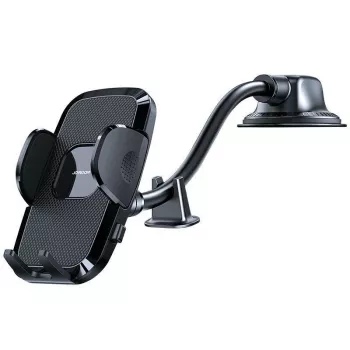 Joyroom Uchwyt Samochodowy do Telefonu z Elastycznym Ramieniem na Deskę Rozdzielczą i Szybę Czarny