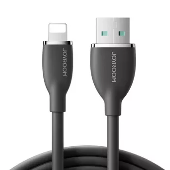 JOYROOM Colorful Series USB-A do Lightning Kabel 1,2m Czarny SA29-AL3