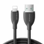 JOYROOM Colorful Series USB-A do Lightning Kabel 1,2m Czarny SA29-AL3