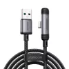 Joyroom EnjoyX Series USB-A do USB-C Kabel 90 Stopni A56, 3A, 480 Mbps, 1.2m, Czarny (S-A56)