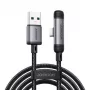 Joyroom EnjoyX Series USB-A do USB-C Kabel 90 Stopni A56, 3A, 480 Mbps, 1.2m, Czarny (S-A56)