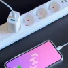 JOYROOM Fast Charger USB-A QC3.0 / USB-C PD 20W Biały (L-QP2011)