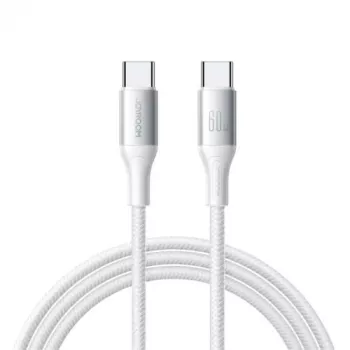 JOYROOM Flash Series Kabel USB-C na USB-C A28, 60W, 480 Mbps, 2m, Biały (S-A28-CCW2)