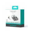 Joyroom IceLens Series True Wireless Earbuds z diodami LED, Bluetooth 5.3, TWS, AAC, SBC, Czarny (JR-TC1-BLK)