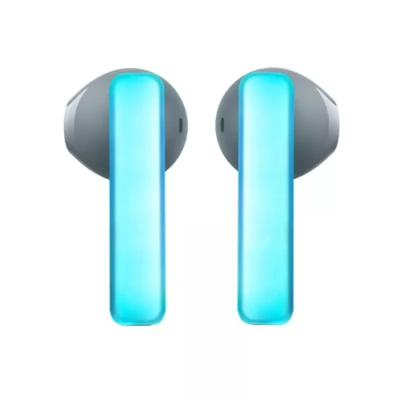 Joyroom IceLens Series True Wireless Earbuds z diodami LED, Bluetooth 5.3, TWS, AAC, SBC, Czarny (JR-TC1-BLK)