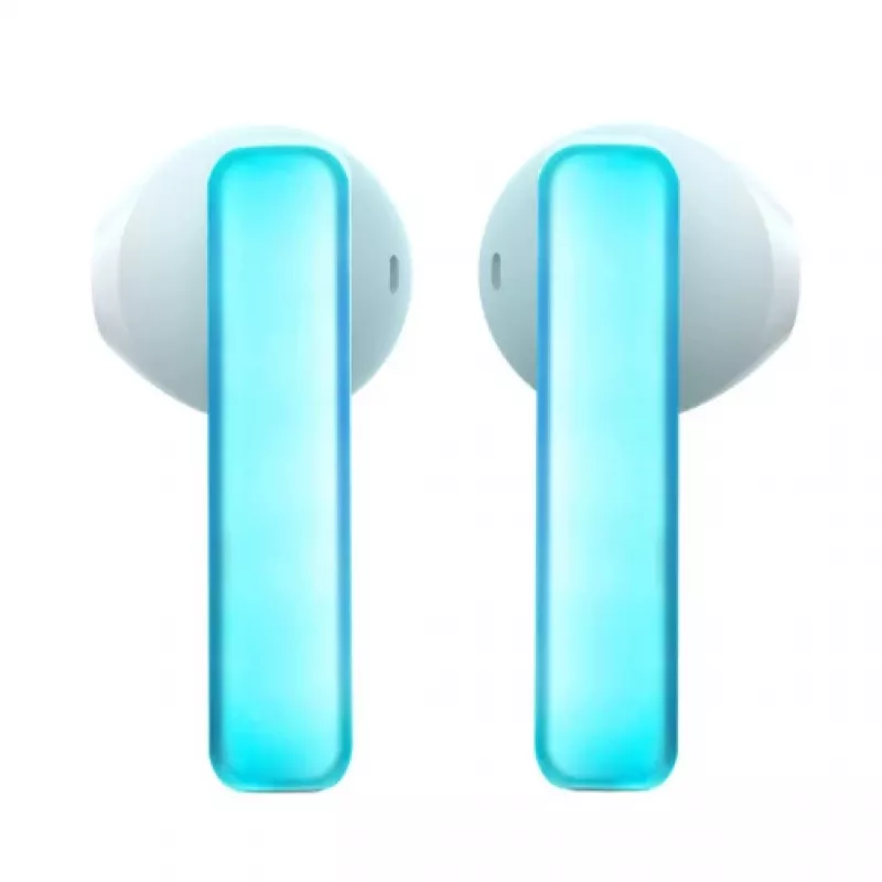 Joyroom IceLens Series True Wireless Earbuds z diodami LED, Bluetooth 5.3, Biały (JR-TC1-WHT)