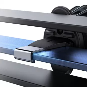 Joyroom Joyroom Magnetyczny Uchwyt Samochodowy Ładowarka Bezprzewodowa 15W do Nawiewu Czarny (JR-ZS240 Pro)