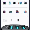 Joyroom JR-CCD03 Ładowarka samochodowa z wyświetlaczem cyfrowym, 3x USB-A, 17W, 3.4A, czarna