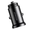 Joyroom JR-CCN05 Mini Car Charger 30W USB-A USB-C Czarny