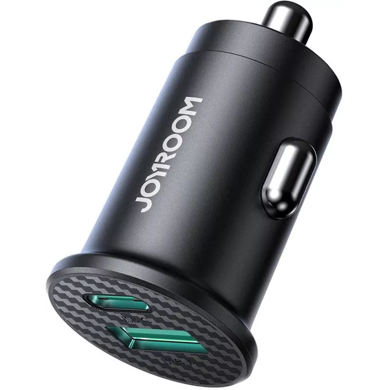 JOYROOM JR-CCN16 Mini 15W USB-A Ładowarka samochodowa, czarna