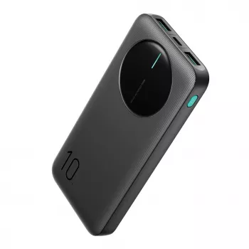 Joyroom JR-PBF12 Power Bank 10000mAh 2.4A 2x USB-A 1x USB-C Czarny