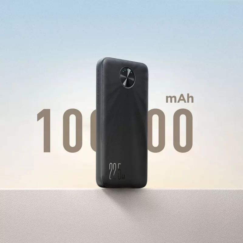 Joyroom JR-PBF15 Power Bank 10000mAh USB-C USB-A 22.5W Czarny