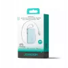 Joyroom JR-PR2L 10000mAh 35W Power Bank z Wyświetlaczem Cyfrowym, Wbudowanymi Wysuwanymi Kabelkami USB-C i Lightning (0,7m), Niebieski