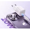 JOYROOM JR-TCF02 Ładowarka sieciowa USB-C PD 20W z kablem USB-C - Biała