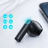 JOYROOM JR-TL11 True Wireless słuchawki douszne z ENC, odpornością IPX4, Bluetooth 5.3, sterowaniem dotykowym, czarne