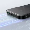 JOYROOM JR-W020 Mini Power Bank 5000mAh 20W USB-A USB-C Ładowanie Bezprzewodowe - Czarny + Kabel USB-C