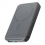 JOYROOM JR-W020 Mini Power Bank 5000mAh 20W USB-A USB-C Ładowanie Bezprzewodowe - Czarny + Kabel USB-C