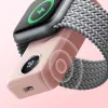 Joyroom JR-WQW01 Bezprzewodowy Power Bank 2000mAh 3W do Apple Watch Różowy