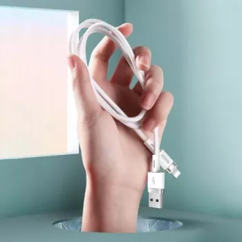 Joyroom Lightning do USB-A Kabel 2.4A 1.2m Czarny (S-1224N2)